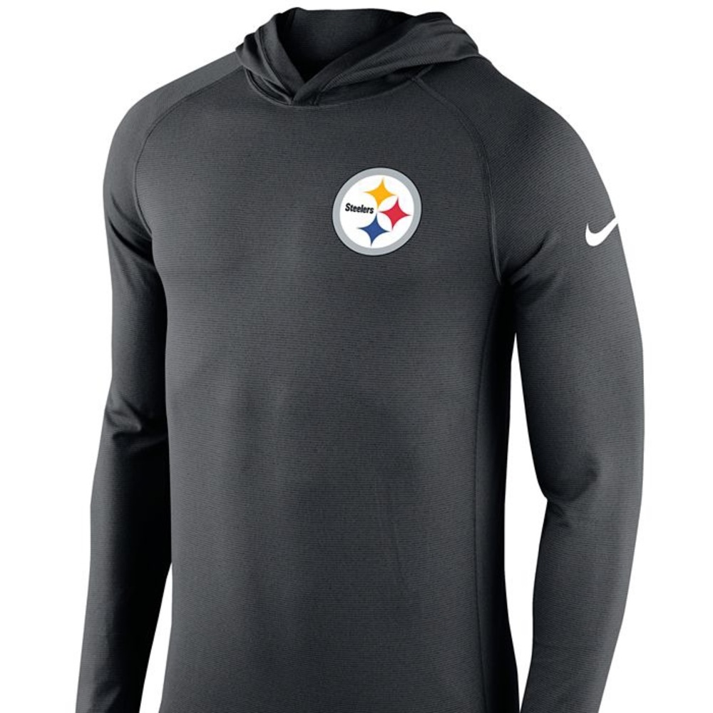 Nike Steelers Dri Fit Touch Hoodie